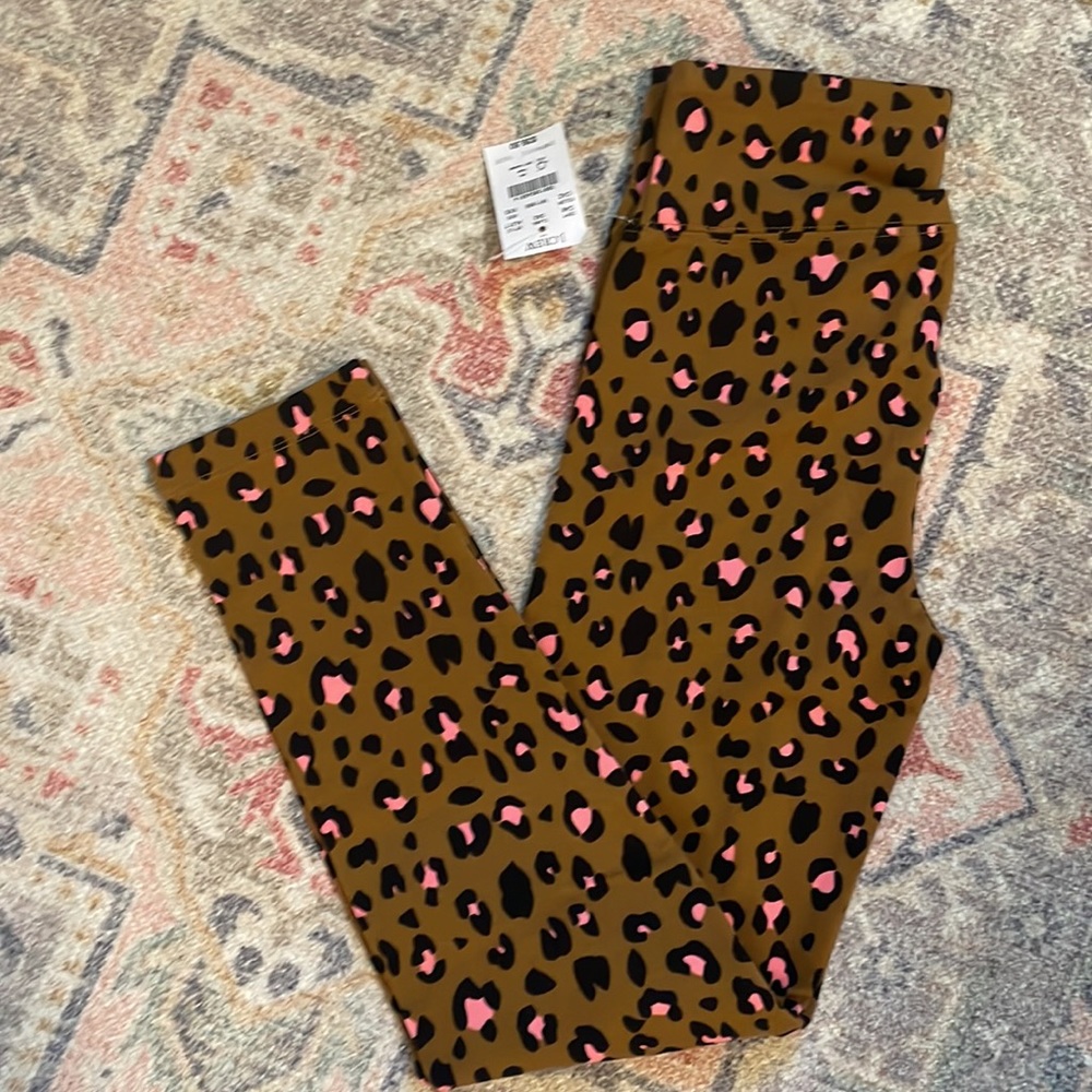 J crew animal print leggings
